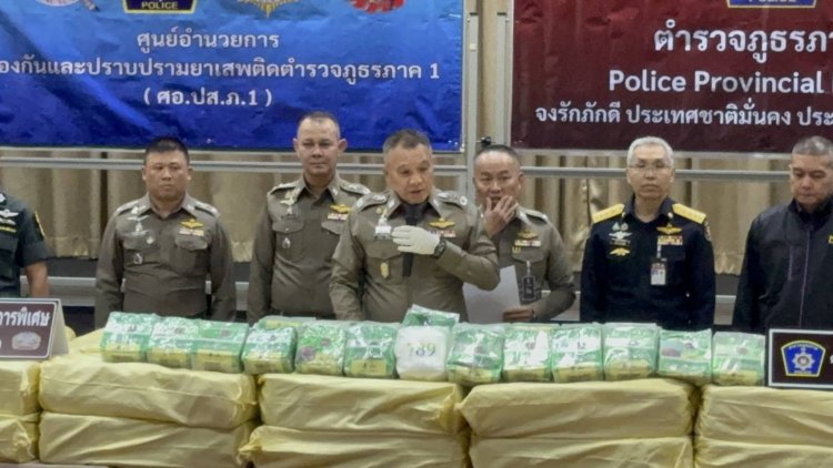 ภ.1 สกัดจับแก๊งขนผักซุกไอซ์เครือข่ายม้งกว่า 600กก.มูลค่าเกือบ 200 ล้านบาท