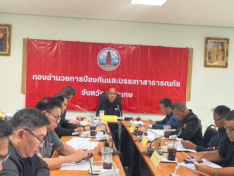 ศรีสะเกษอนุมัติเงินช่วยเหลือผู้ประสบอุทกภัย 1.09 ล้านบาท พร้อมอนุมัติค่าบริหารจัดการศูนย์พักพิงเร่งด่วน