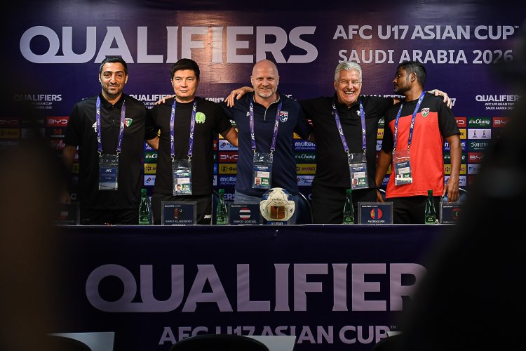 "มาร์โค" ห่วงการเตรียมตัวนักเตะ ลุยศึกชิงแชมป์เอเชีย U17 รอบคัดเลือก กลุ่ม เอฟ