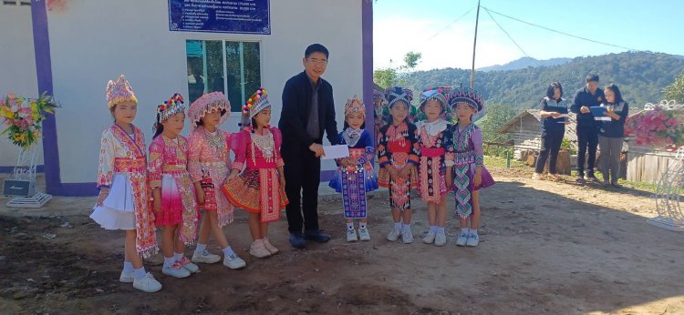 “บิ๊กพวง”มอบบ้านพักครูให้โรงเรียนตำรวจตระเวนชายแดนบ้านแม่กลองใหญ่ อุ้มผาง