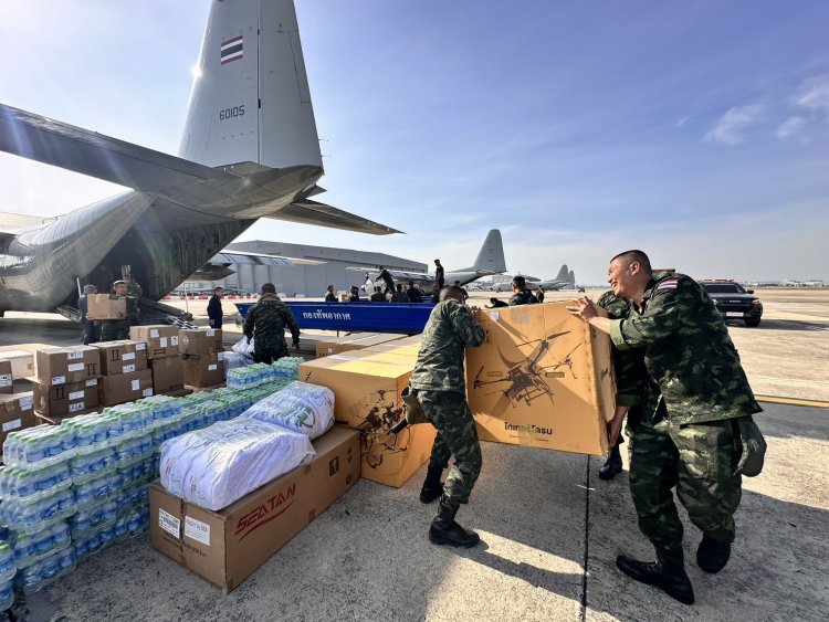 ทอ.ตั้งศูนย์ประสานงานรับ-ส่งต่อความช่วยเหลือผู้ประสบอุทกภัยภาคใต้
