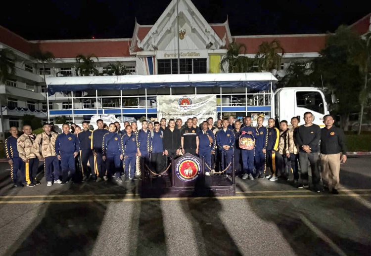 อส.พิจิตร 36 นายล่องใต้ช่วยฟื้นฟู เมืองหาดใหญ่ จ.สงขลา