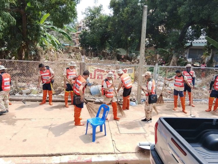 อส.ชัยภูมิ ลุยหาดใหญ่ ฟื้นฟูเมือง คืนรอยยิ้มหลังน้ำลด