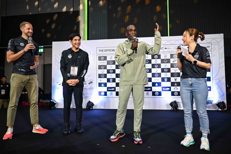 “คิปโชเก้”แนะเทคนิควิ่งให้สนุก ความสุขอยู่ที่เส้นชัย