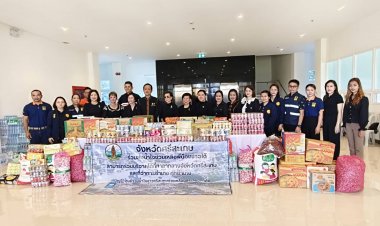 ศรีสะเกษ รวมน้ำใจซับน้ำตาชาวใต้ เปิดรับบริจาคสิ่งของเครื่องใช้ที่จำเป็น