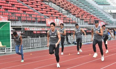 "ดร.ณัฎฐ์" บุกสนามฯ ส่งกำลังใจ "บิว" ตั้งเป้ากรีฑา 17 เหรียญ