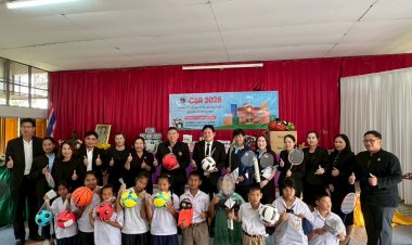 “คืนประโยชน์สู่สังคม ด้วยหัวใจแห่งการแบ่งปัน” เรื่องราวดีๆ จากกองทุนประกันวินาศภัยสู่โรงเรียนบ้านไร่ลำปาง