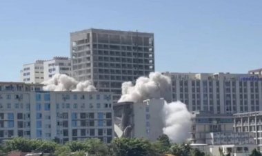 ทหารเมียนมาบี๊มตึกสแกมเมอร์ชเวโก๊กโก่ 13 ชั้นพังทลายล้างบางจีนเทา