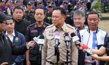 นายกฯอนุทินมอบนโยบายความมั่นคงชายแดนไทย–กัมพูชา เน้นบทบาท “ชรบ.” แนวหน้าแห่งความปลอดภัยชุมชน