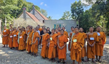 น่าน – คณะสงฆ์ และ ครูอาสาสอน  จัดโครงการ “อ่านเขียนเรียนไทย”  เสริมทักษะอ่านออกเขียนได้ ให้สามเณร