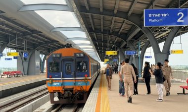 เปิดแล้ว!สถานีรถไฟใหม่"ลพบุรี 2” วิ่งทางคู่ ถึงนครสวรรค์ ทะลวงคอขวดสายเหนือ