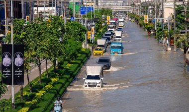พระประแดง–พระสมุทรเจดีย์อลเวง น้ำทะเลหนุนจมบาดาล