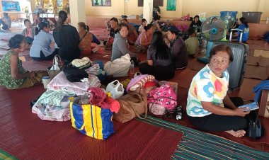 คนชายขอบสระแก้วอพยพหนีภัยสู้รบไทย-เขมร เข้าพักศูนย์พักพิงปราจีนบุรี 8 แห่งต่อเนื่อง