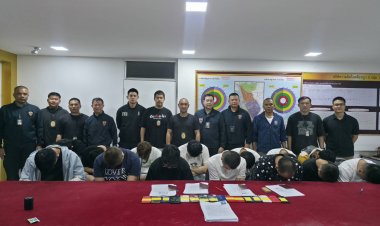 ทลายรังสแกมเมอร์ชาวจีน 14 ราย หนีจากเมียนมาลอบเข้าไทยซ่อนตัวในโรงแรมม่านรูดกลางกรุง