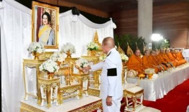 กมธ.ศาสนาฯ ร่วมพิธีบำเพ็ญกุศลปัญญาสมวาร (50 วัน)เพื่อถวายพระราชกุศลแด่สมเด็จพระพันปีหลวง