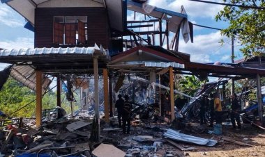 กัมพูชาระดมยิง BM-21 ถล่มบ้านเรือนกันทรลักษณ์ประชาชนผู้บริสุทธิ์เสียชีวิต 1