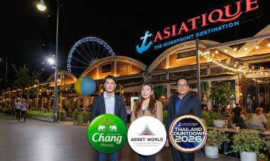 ASIATIQUE ร่วมกับพันธมิตรฉลองข้ามปีสุดยิ่งใหญ่ริมเจ้าพระยากับ ASIATIQUE’s THAILAND COUNTDOWN 2026งานเคานต์ดาวน์ 5 วันเต็มที่ต้องมาให้ได้