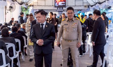 "บิ๊กพวง" อธิบดีกรมการปกครองตรวจเยี่ยมการอำนวยความสะดวกประชาชน ณ ท้องสนามหลวง