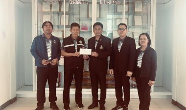 สมาคมกีฬาแห่งจังหวัดชัยภูมิ มอบเงินหนุนจัดการแข่งขัน "กีฬาโซนหุบเขา"