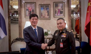 "หลิว จงอี้"หารือ"ทบ." ชี้ชัดรัฐบาลกัมพูชาเชื่อมโยง-มีเอี่ยวแก๊งสแกมเมอร์