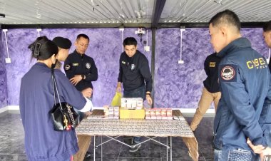 บุกจับเจ้าแม่หวยเถื่อน "หวยบ้านทรัพย์มหาศาล"เงินหมุนเวียน 7.2 ล้านบาท/ปี