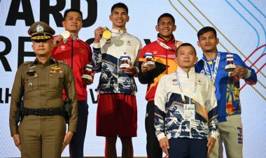 มวยสากลโกย 14 เหรียญทองสถิติดีสุดรอบ 18 ปี กีฬาซีเกมส์ครั้งที่ 33