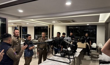 บุกจับ 4 หนุ่มเมียนมาคาโรงแรมหรูบังคับโดรนป่วนเมืองแตกตื่นกันทั้งสุวรรณภูมิ