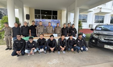 ตร.ชัยภูมิ กวาดล้างยานรกข้ามชาติ ยึดของกลางกว่า 1.2 แสนเม็ด เตรียมกระจายช่วงเทศกาลปีใหม่