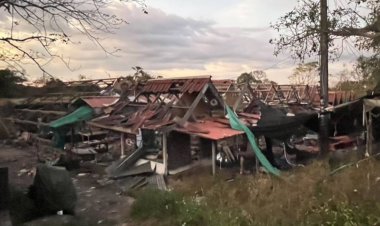 เขมรคลั่งรัวยิงจรวด BM-21 ถล่มผามออีแดงยับ บ้านเรือนพลเรือนเสียหายหนัก