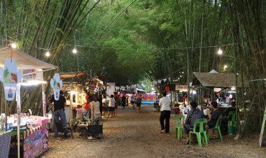 สวนไผ่ต้องตรัง!ตลาดฐานรากกระตุ้นเศรษฐกิจชุมชน จุดเช็คอินแห่งใหม่