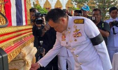 นายกฯร่วมพิธีพระราชทานเพลิง " พลทหารภานุพัฒน์ "วีรบุรุษสมรภูมิรบเนิน 350 ครอบครัวสุดอาลัย
