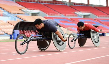 วีลแชร์เรซซิ่งไทยพร้อม!“ประวัติ–ชัยวัฒน์” นำทีมซ้อมเข้มก่อนลุยศึกอาเซียนพาราเกมส์