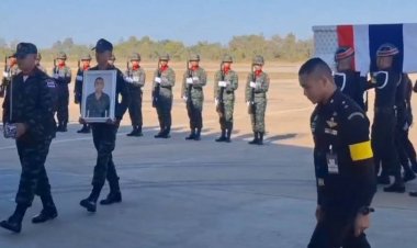 ทภ.1จัดพิธีส่งร่างทหารกล้า "พลทหารธนพัฒน์ นันทะวงศ์"กลับบ้านเกิดอำนาจเจริญ