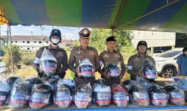 ปราจีนบุรีรณรงค์ขับขี่ปลอดภัย-เมาไม่ขับกลับบ้านปลอดภัยปีใหม่