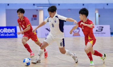 ฟุตซอลไทย U16 ถลุง "เวียดนาม 5-1 ทะลุเข้าชิงแชมป์อาเซียน