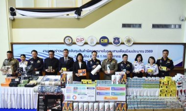 กรมศุลกากรโชว์ผลงาน 3 เดือน ทลายเครือข่ายสินค้าผิดกฎหมาย มูลค่ากว่า 1.6 พันล้านบาท