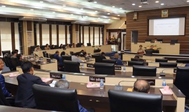 เปิดประชุมสภาองค์การบริหารส่วนจังหวัดศรีสะเกษ สมัยวิสามัญ สมัยที่ 2 ครั้งที่ 1 ประจำปี 2568