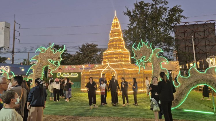 อลังการ!ประเพณีฮีตสิบสอง-งานประจำปีอำนาจเจริญ “32 ปี ฮีตฮอย ไทอำนาจ”