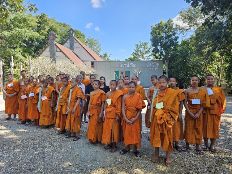 น่าน – คณะสงฆ์ และ ครูอาสาสอน  จัดโครงการ “อ่านเขียนเรียนไทย”  เสริมทักษะอ่านออกเขียนได้ ให้สามเณร