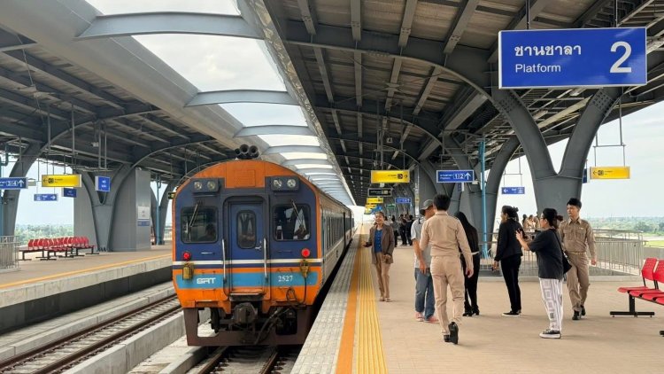 เปิดแล้ว!สถานีรถไฟใหม่"ลพบุรี 2” วิ่งทางคู่ ถึงนครสวรรค์ ทะลวงคอขวดสายเหนือ