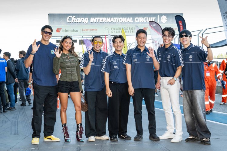 สุดฮอต! นิกกี้-โอม-เจแปน นำทัพคนดังบุก Asia Road Racing พร้อมทัพพริตตี้สวยเซ็กซี่ขยี้ใจแน่นสนามช้างฯ