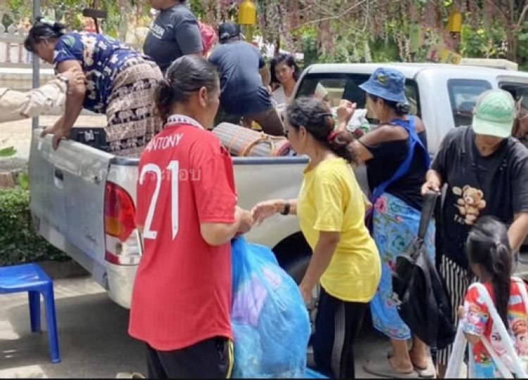 ปชช.ชายแดนอพยพวุ่นหลังทหารไทย-เขมรปะทะเดือดที่"ภูผาเหล็ก"