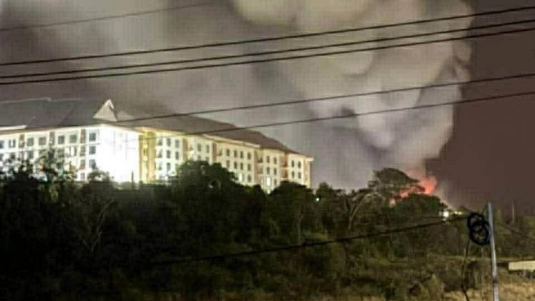 Gripen หย่อนไข่ลงตึกกาสิโนรอยัลฮิลล์ฯ ตรงข้ามช่องจอม แหล่งซุกโดรนพลีชีพกัมพูชา-ซ่อนรถยิง BM-21