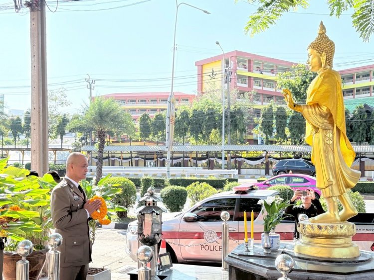 สถานีตำรวจภูธรปากเกร็ด ขอแสดงความยินดี และยินดีต้อนรับ พ.ต.อ. อดิเรก ทองแกมแก้ว เข้ารับตำแหน่งผู้กำกับการฯ