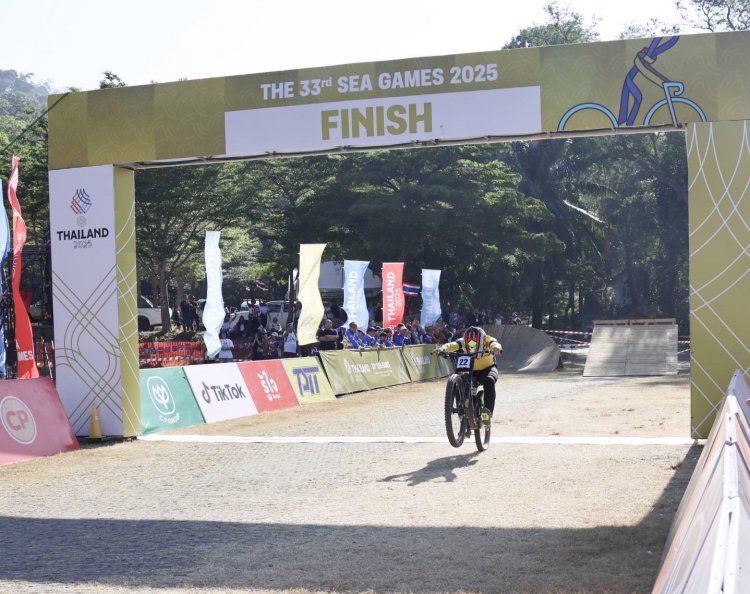 “เมธาสิทธิ์-วิภาวี” กอดคอคว้า 2 ทองเสือภูเขาดาวน์ฮิลทำผลงานได้ตามเป้า