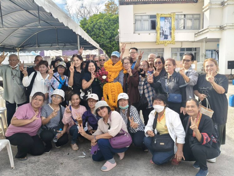 การเมืองในสายเลือด “เสี่ยหนุ่ย”  เบอร์ 2. หวนคืนสังเวียน ลงสมัคร ส.อบต.แม่ปะ กองเชียร์ แห่ให้กำลังใจ