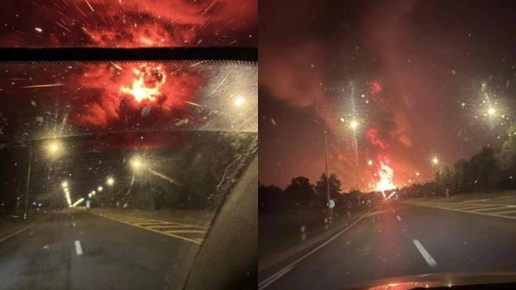 F-16 ถล่มกาสิโนจุ๊บโกกี เปลวเพลิงยักษ์เผาวอดชายแดนไทย-เขมร