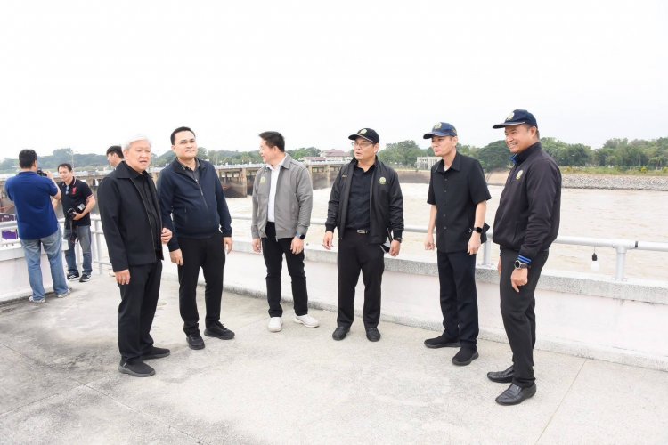 "กรมชลฯ" เดินหน้าบริหารจัดการน้ำลุ่มเจ้าพระยา ปรับปรุงส่งน้้ำ บำรุงรักษามหาราช บางบาล