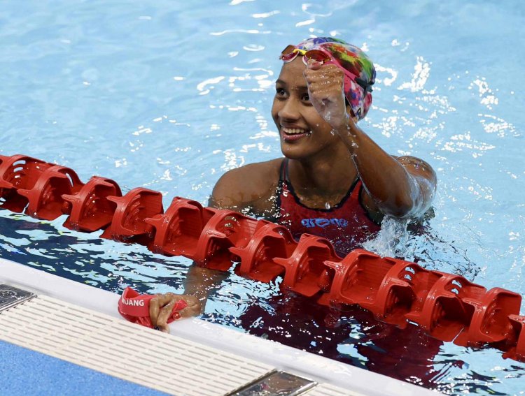 “เงือกเนย” ป้องกันแชมป์เดี่ยวผสม 400 ม.หญิง คว้าทองที่ 3 ให้ว่ายน้ำซีเกมส์ไทย