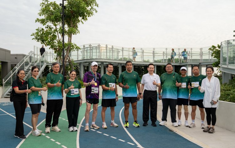 "ธพส."เปิดตัว “City of Green Lifestyles” สวนทางเชื่อมอาคาร B–C ศูนย์ราชการฯ แจ้งวัฒนะต้นแบบเมืองสีเขียว